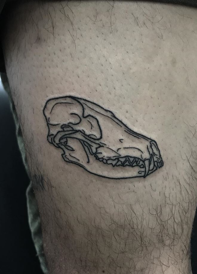 Wolf Skull Tattoo - Get an InkGet an Ink