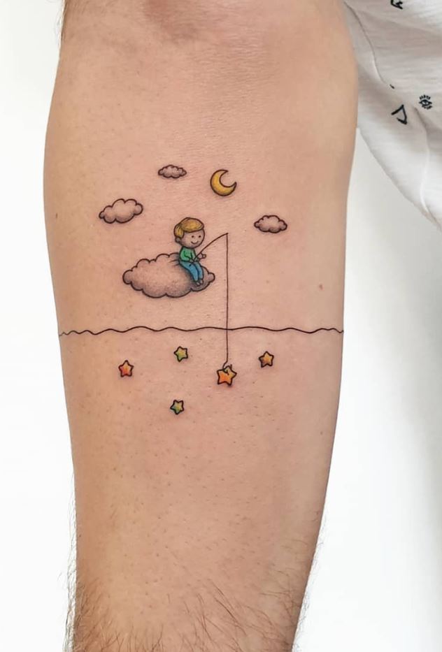 Fishing Stars Tattoo