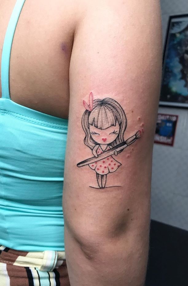 Little Girl Tattoo