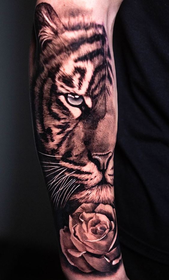 Awesome Tiger Tattoo - Get an InkGet an Ink