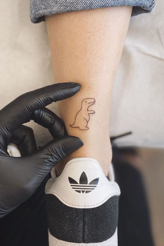 Little Dino Tattoo - Get an InkGet an Ink