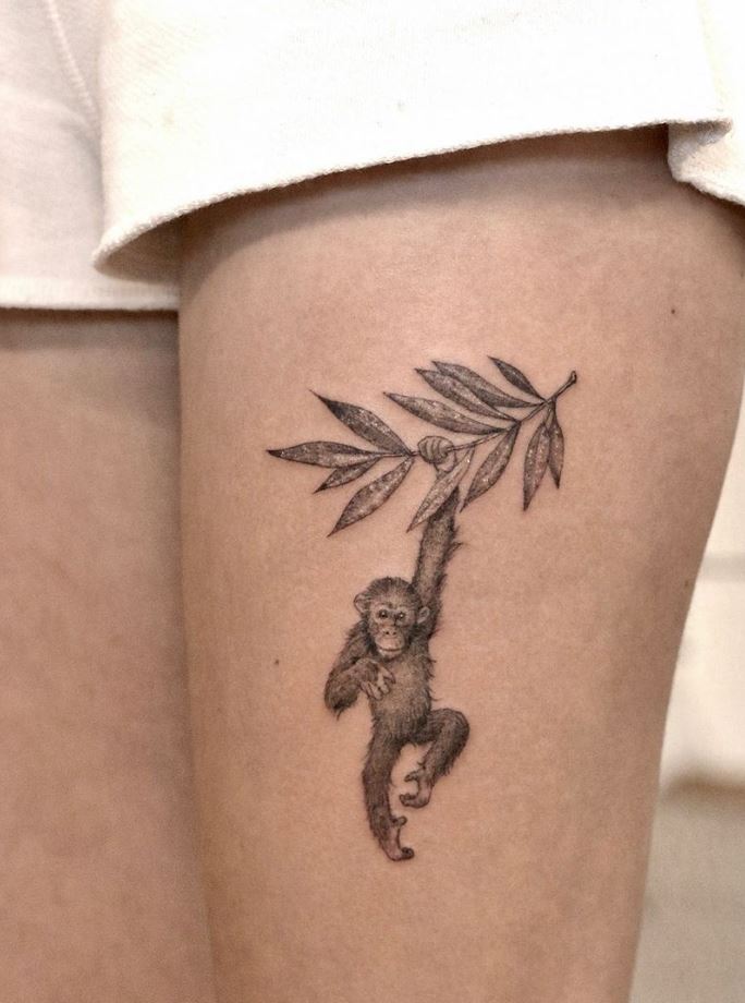 Monkey Tattoo - Get an InkGet an Ink