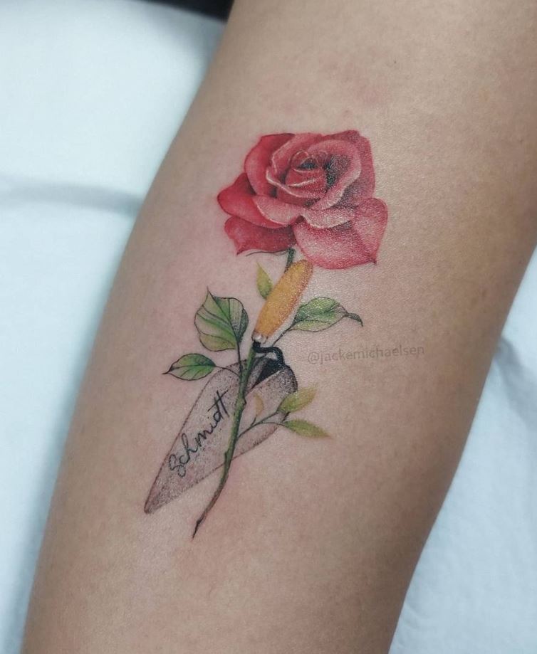 Breathtaking Rose Tattoo