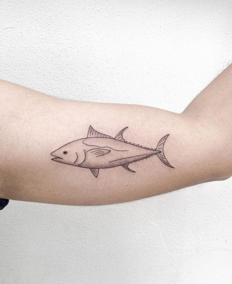 Awesome Fish Tattoo