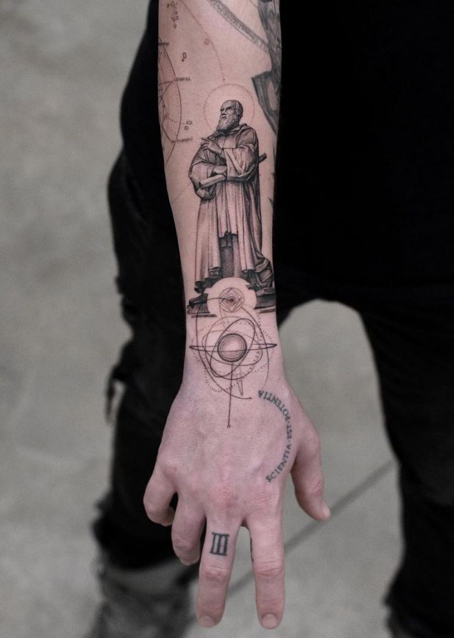 Galileo Galilei Tattoo