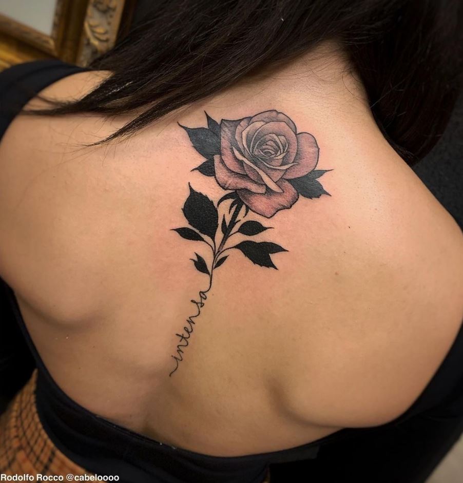 Amazing Flower Tattoo