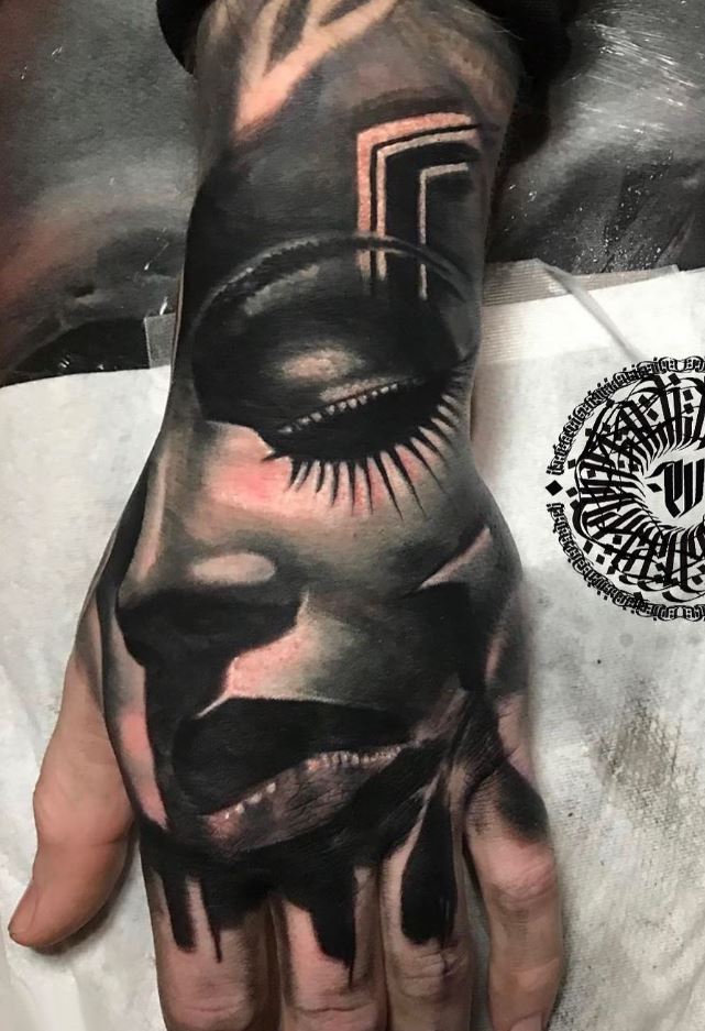 Amazing Hand Tattoo