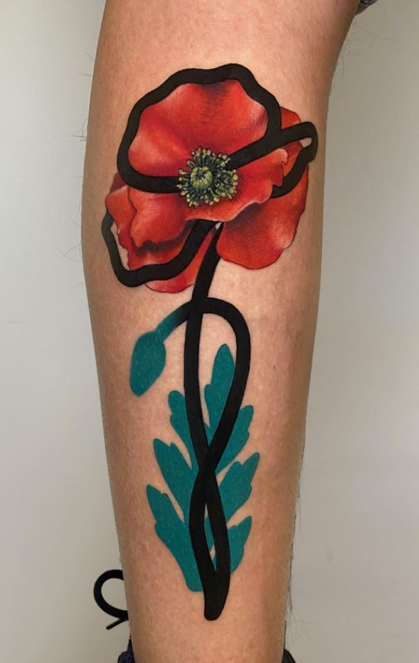 Breathtaking Flower Tattoo