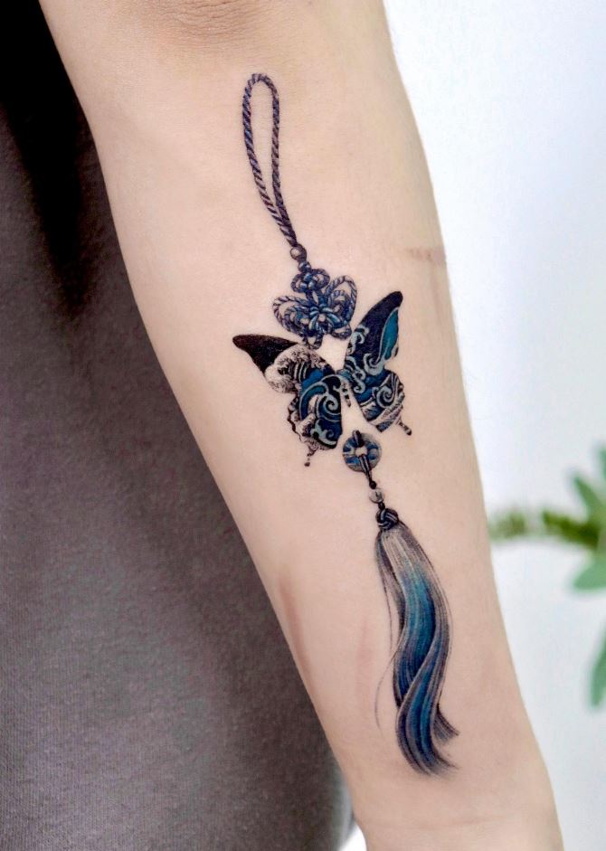 Flawless Butterfly Tattoo