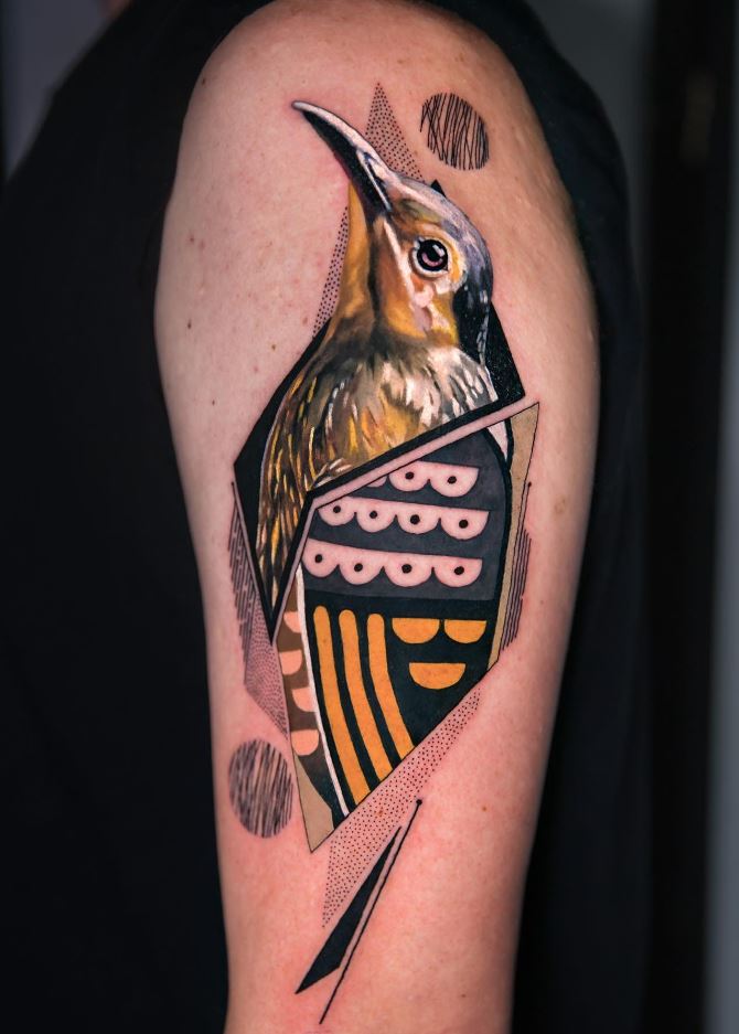 Flawless Bird Tattoo