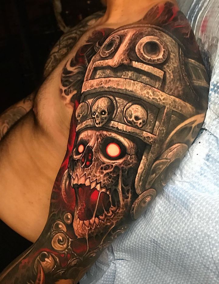 Mictlantecuhtli Tattoo