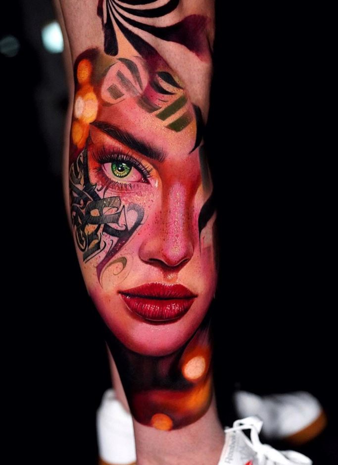 Outstanding Portrait Tattoo