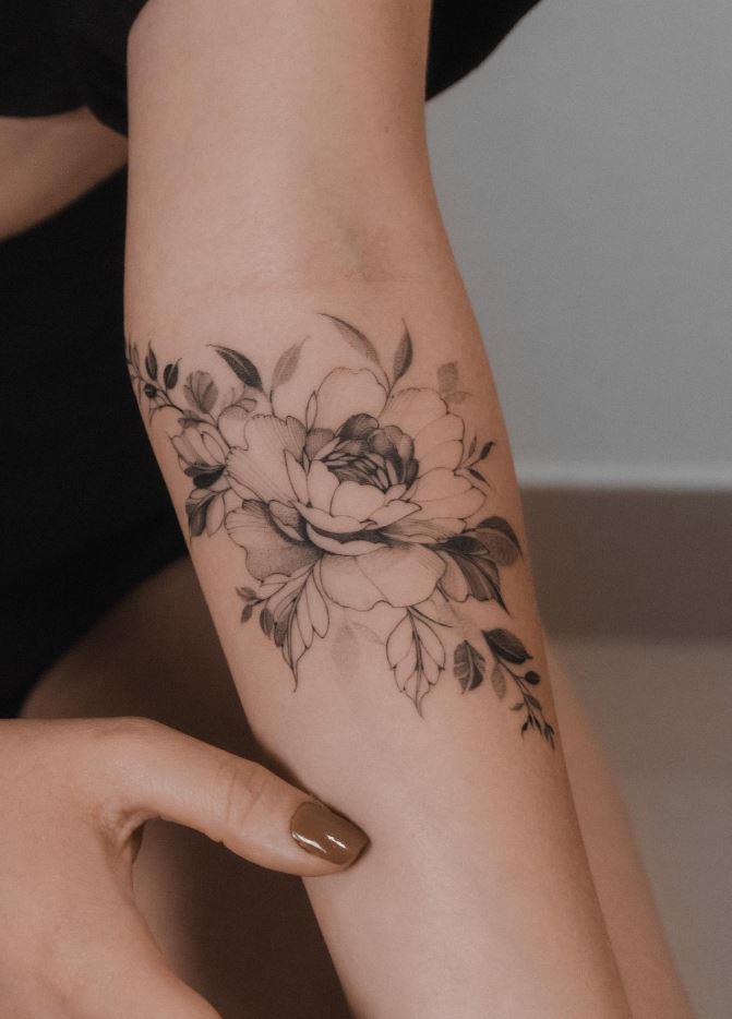 Magnificent Flower Tattoo